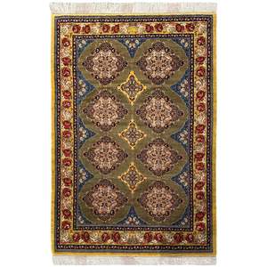 Fine Hand-Knotted Sanandaj Persian Rug 158cm x 238cm