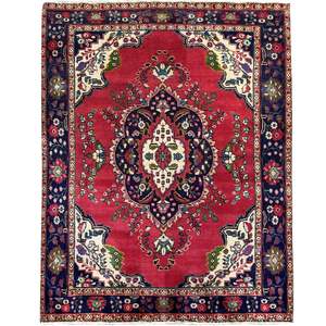 Hand-knotted Wool Viss Vintage Persian Rug 200cm x 290cm