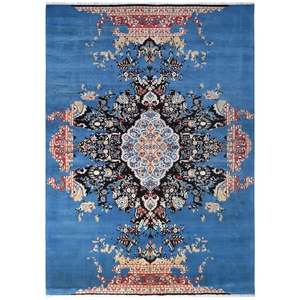 Fine Hand-knotted Wool Rug 204cm x 298cm