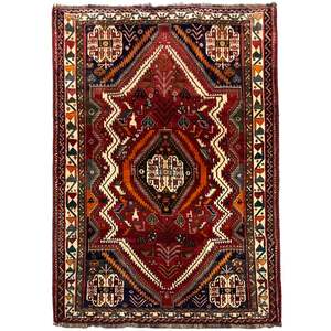 Wool Rugs: Fine Handmade Shiraz Persian Rug 165cm x 230cm