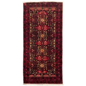 Fine Handmade Wool Baluchi Persian Rug 98cm x 170cm