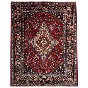 Fine Hand-knotted Traditional Sarukh Persian Rug 220cm x 307cm