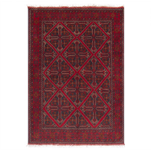 Fine Hand-knotted 100% Wool Small Rug 103cm x 145cm
