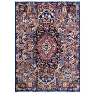 Kashmar Fine Persian Rug – Hand Knotted Wool, Zir Khaki Design 300 x 390