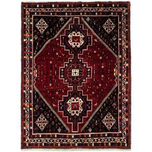 Fine Hand knotted Persian Shiraz Rug 202cm x 267cm