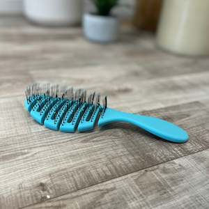 Hair Brush Combs: Detangling Brush blue oval