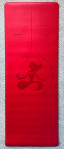 YOGA MAT Combo RED (mat, belt, block and bag - your necessary ultimate yoga gear&hellip;