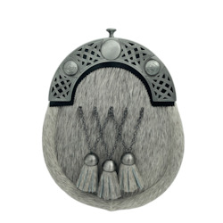 Dress Sporran - Antique Cross Chain