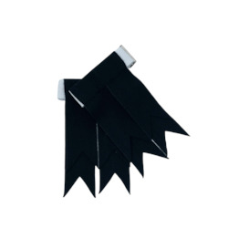 Black Garter Flashes