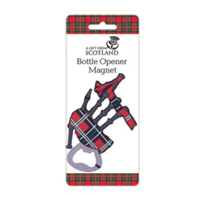 Promotions: Bagpipe Bottle Opener Magnet