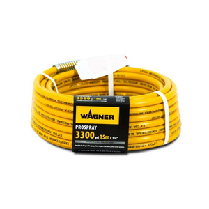 Products: Wagner 15m x 1/4″ Airless Spray Hose 3300 psi