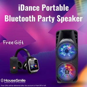 Products: iDance Portable Bluetooth Party Speaker – HouseSmile