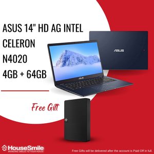 ASUS 14″ HD AG Intel Celeron N4020 4GB + 64GB – HouseSmile
