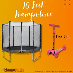 10 Feet Trampoline – HouseSmile