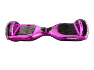 6.5" Wheel Electric Hoverboard with Bluetooth + Free Carry Bag - Glossy Pink