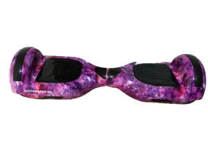 6.5" Wheel Electric Hoverboard with Bluetooth + Free Carry Bag - Galaxy Purple