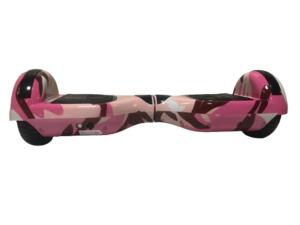 6.5" Wheel Electric Hoverboard with Bluetooth + Free Carry Bag -Camouflage Pink