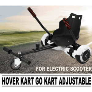 Adjustable Kart For Self Balancing Scooter & Hoverboard – Black - Suitable for&hellip;