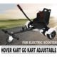Adjustable Kart For Self Balancing Scooter & Hoverboard – Black - Suitable for&hellip;