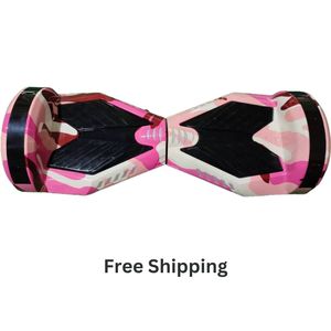 Products: Lamborghini Style Hoverboard 8” – Camo Pink Style + LED lights [Free carry bag & Bluetooth] - Hoverboards NZ