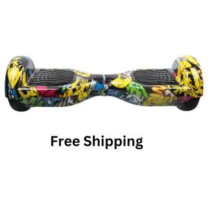 Hoverboard Electric Scooter 6.5 inch – HipHop Style + LED lights [Free Carry B&hellip;