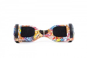 Hoverboard Electric Scooter 6.5 inch – Orange Graffiti Style + LED lights [Fre&hellip;