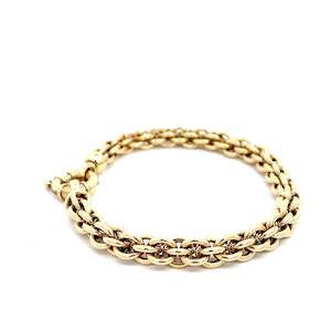 Wrist: 9ct Yellow Gold Orb Bracelet
