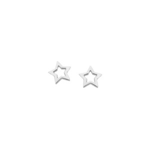 Karen Walker Sterling Silver Mini Star Studs