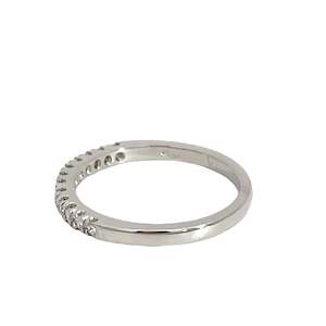 Platinum 12 Diamonds Band