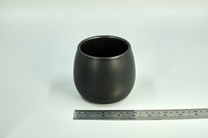 Ceramic pot - Black - Small (10cm) - HoyaHoya