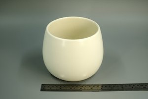 Ceramic pot - White - Large (14cm) - HoyaHoya