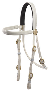 Racing Horse: Zilco Race Bridle- Brass