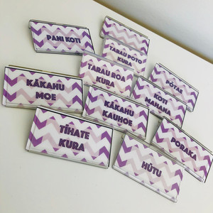 Products: He Tapa Pūeru: Clothing Labels Huarau
