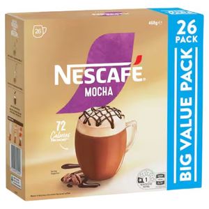 Allpress Coffee Nz: Nescafe Mocha Coffee Sachets 26 x 18g
