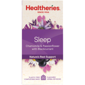 Allpress Coffee Nz: Healtheries Be Sleep Blackcurrant Tea 20 Pack