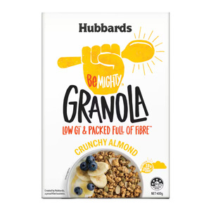 Hubbards BeMighty Granola Crunchy Almond