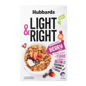 Breakfast Foods: Hubbards Light and Right Berry