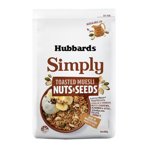 Hubbards Simply Muesli Toasted Nuts and Seeds