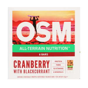 Breakfast Foods: OSM Cranberry With Blackcurrant Bars