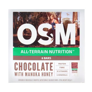 Breakfast Foods: OSM Chocolate With Manuka Honey Bars 6pk