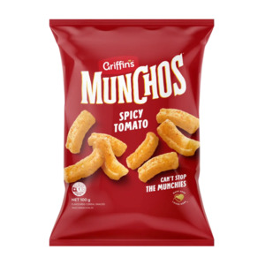 Griffins Munchos Spicy Tomato 100g