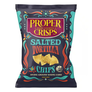 Proper Crisps Tortilla Salted Chips 150g