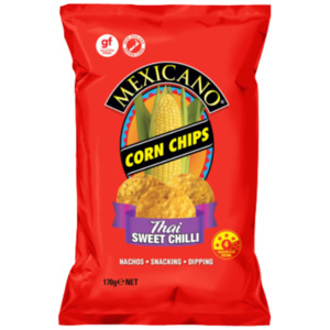 Mexicano Thai Sweet Chilli Corn Chips 170g
