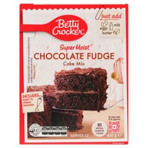 Baking Needs: Betty Crocker Chocolate Fudge Cake Mix 450g