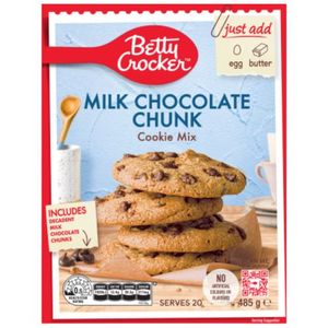 Baking Needs: Betty Crocker Milk Chocolate Chunk Cookie Mix 485g