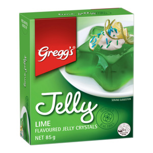 Baking Needs: Greggs Lime Jelly 85g