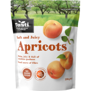 Nuts: Tasti Ready To Eat Apricots 250g