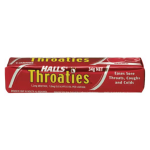 Halls Throaties