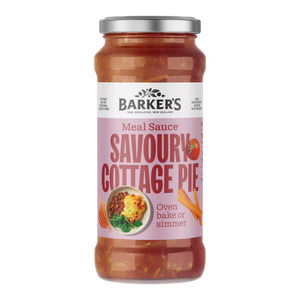 Condiments: Barkers Savoury Cottage Pie Meal Sauce