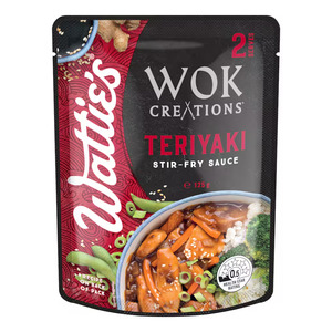 Wattie's Wok Creations Teriyaki Stir Fry Sauce 210g